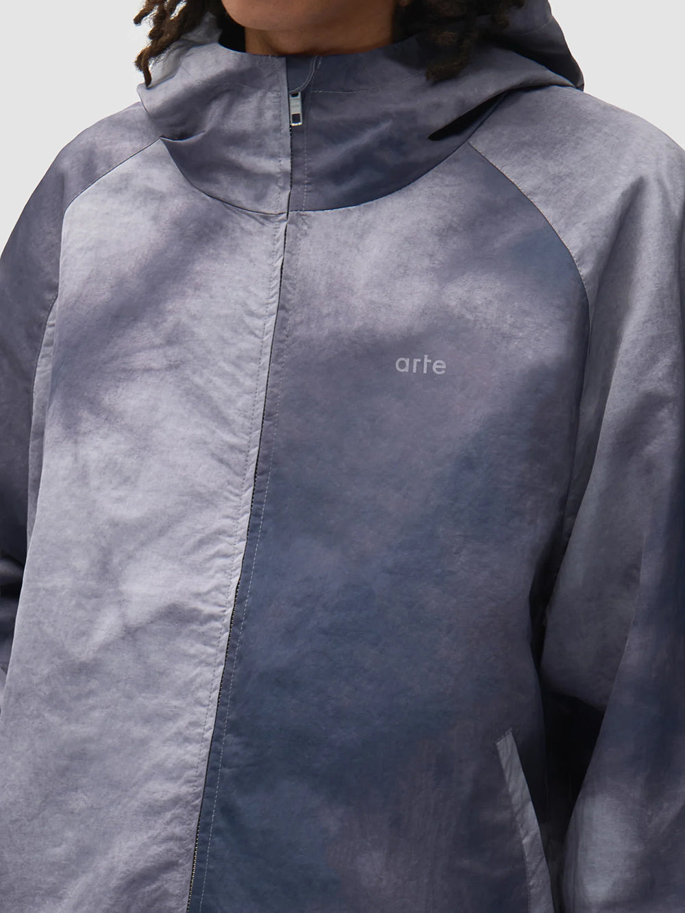 ARTE ANTWERP-Faded Rain Jacket-