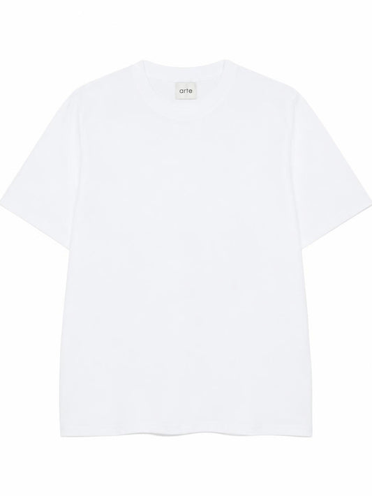 ARTE ANTWERP-Pink Back Print T-shirt-