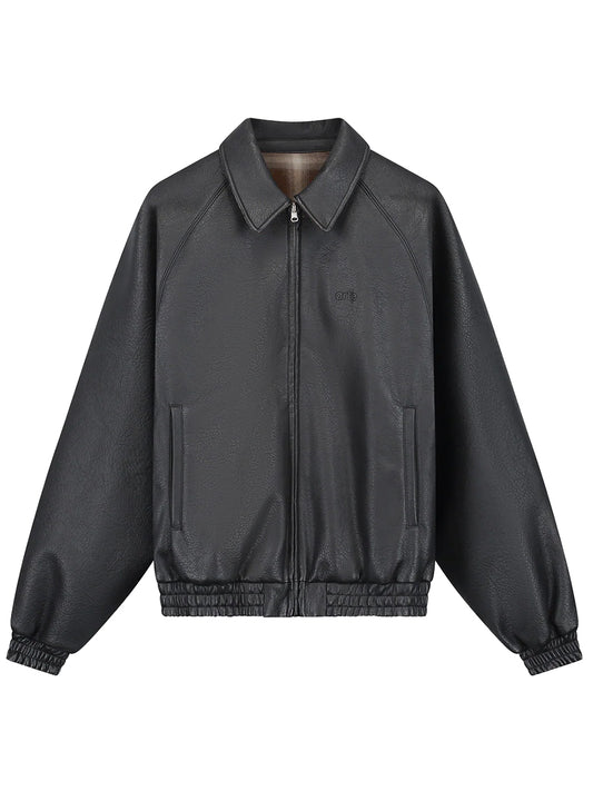 ARTE ANTWERP-Reversible Plaid Jacket-