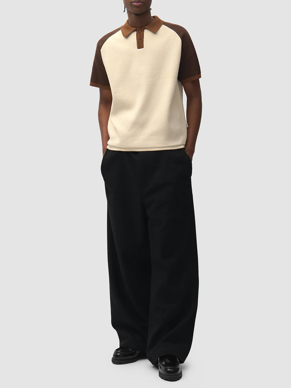 ARTE ANTWERP-Wool Plead Pants-