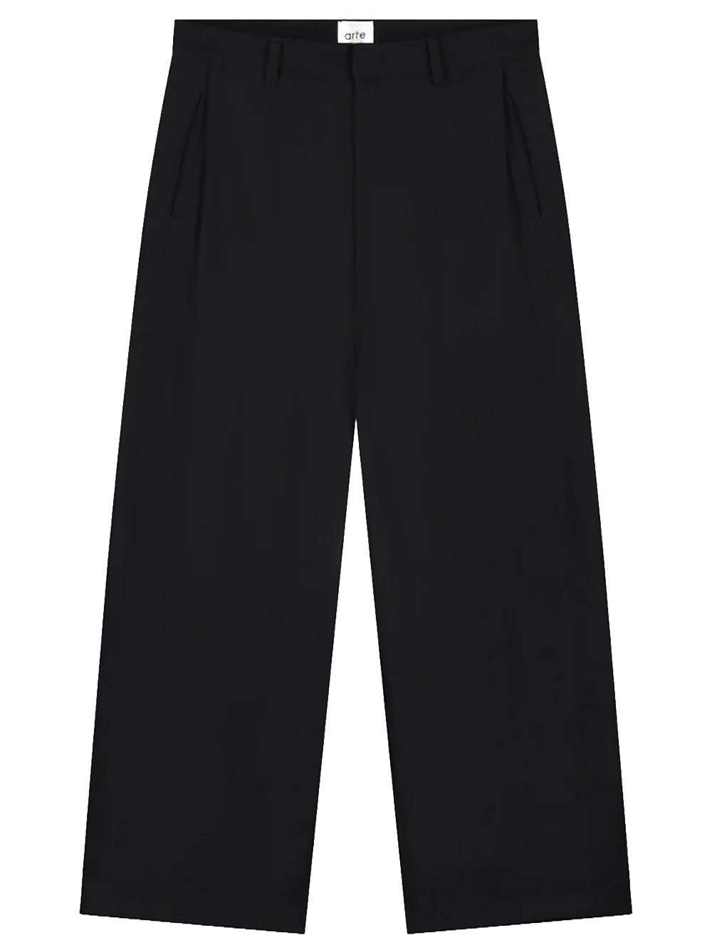 ARTE ANTWERP-Wool Plead Pants-
