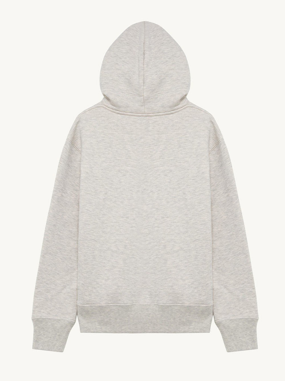 AUTRY-COTTON HOODIE WITH EMBROIDERED LOGO-