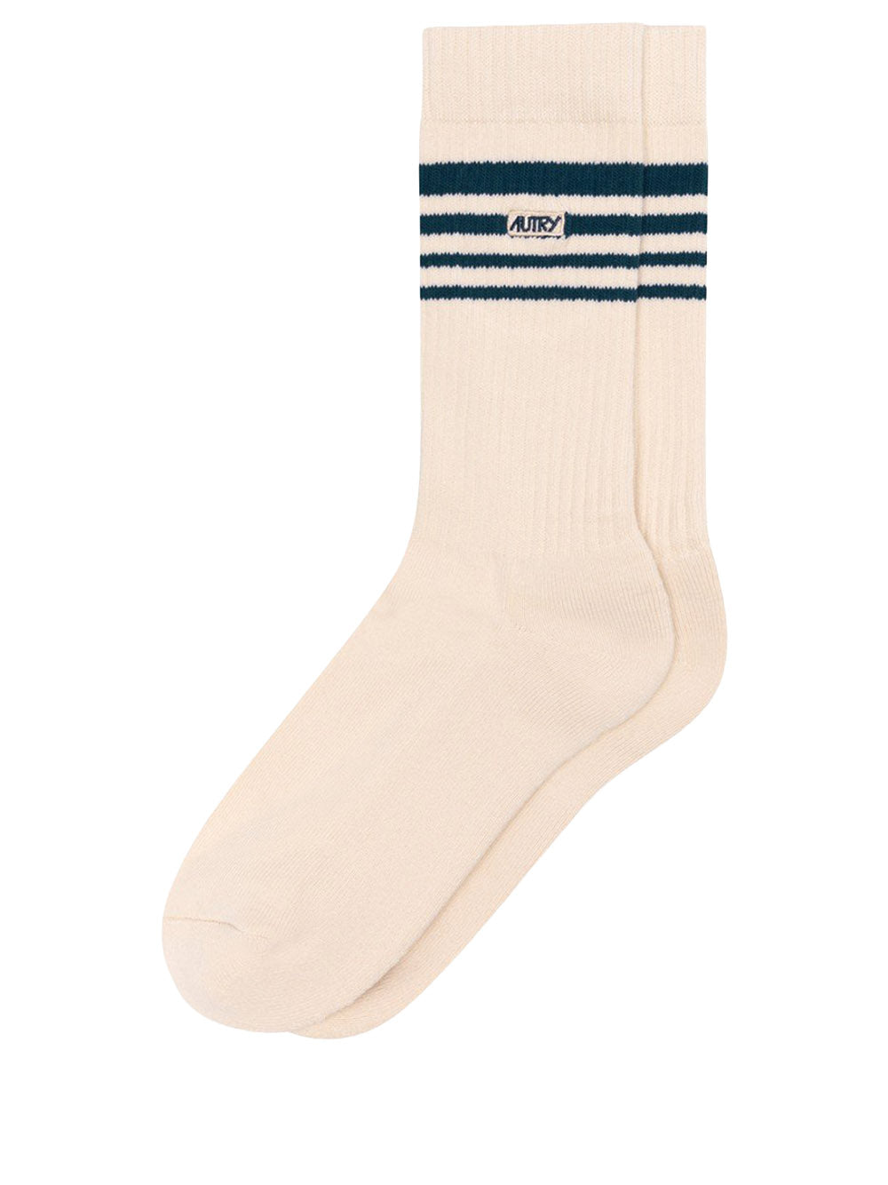 AUTRY-UNISEX STRIPED LOGO JACQUARD SOCKS-