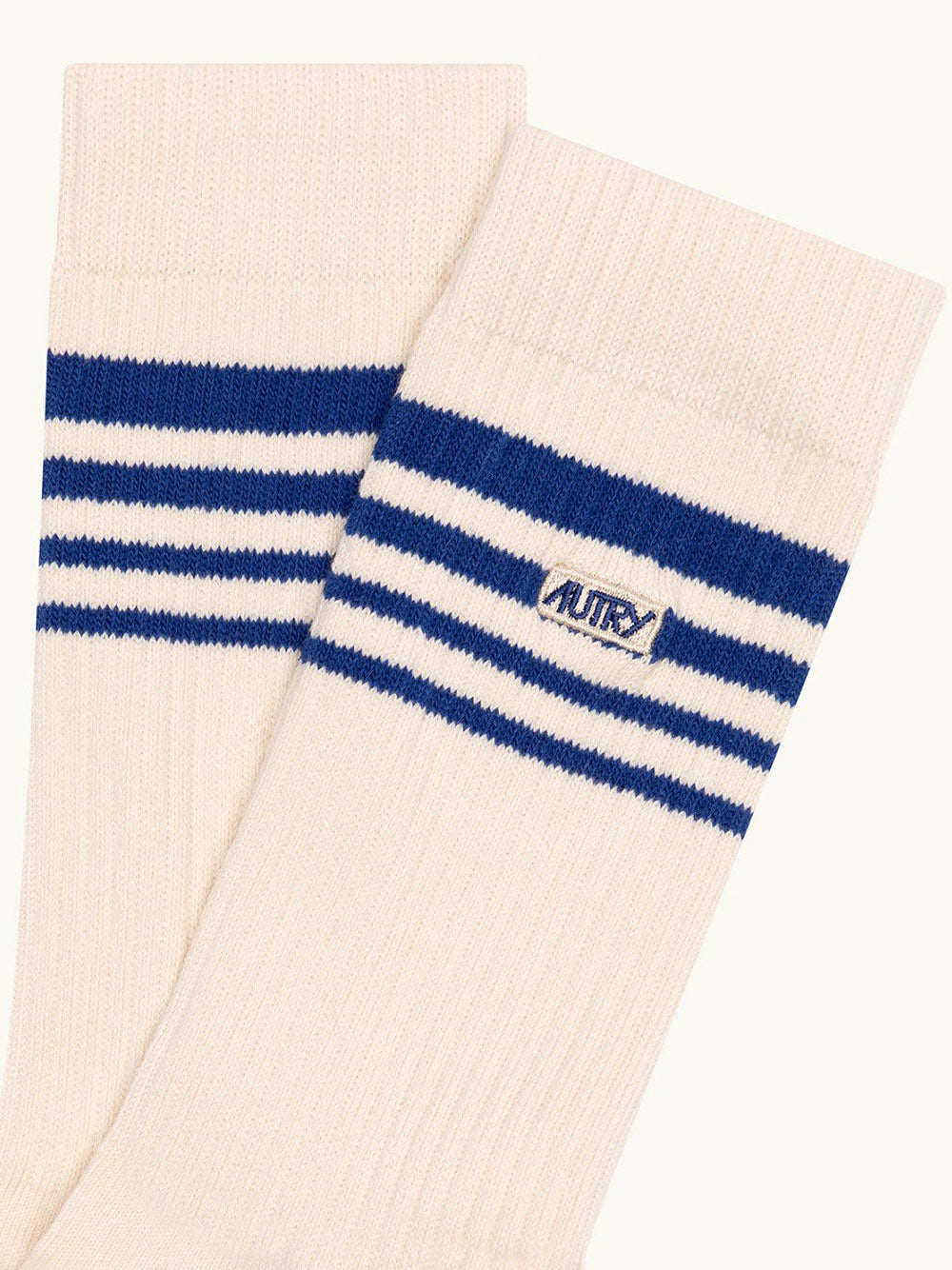 AUTRY-UNISEX STRIPED LOGO JACQUARD SOCKS-