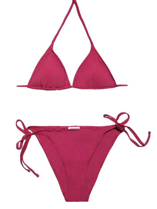 BEACHSIDE-BIKINI LACCETTI IN TRECCIA-