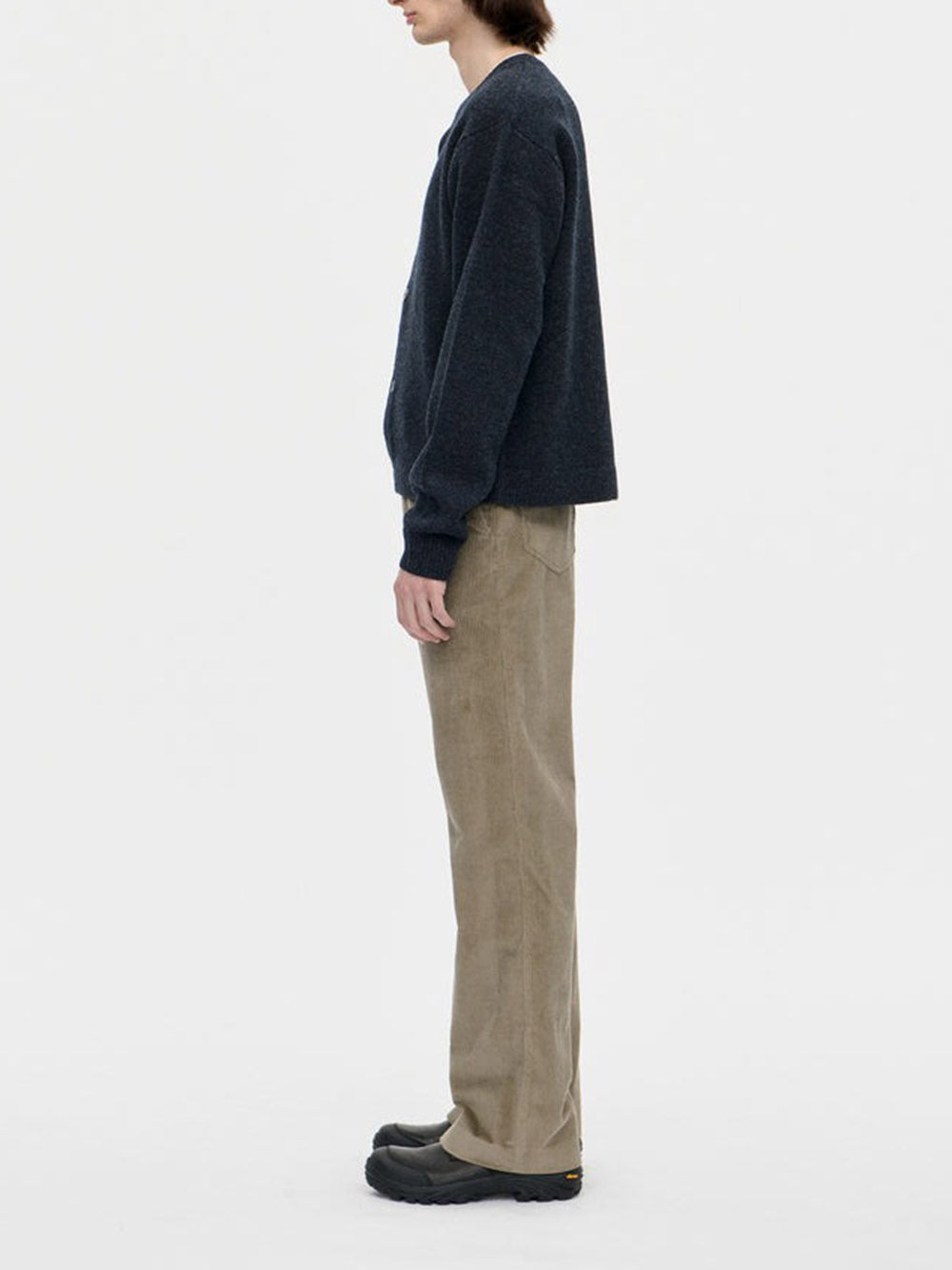 BERNER KUHL-Cardigan Boiled Wool-