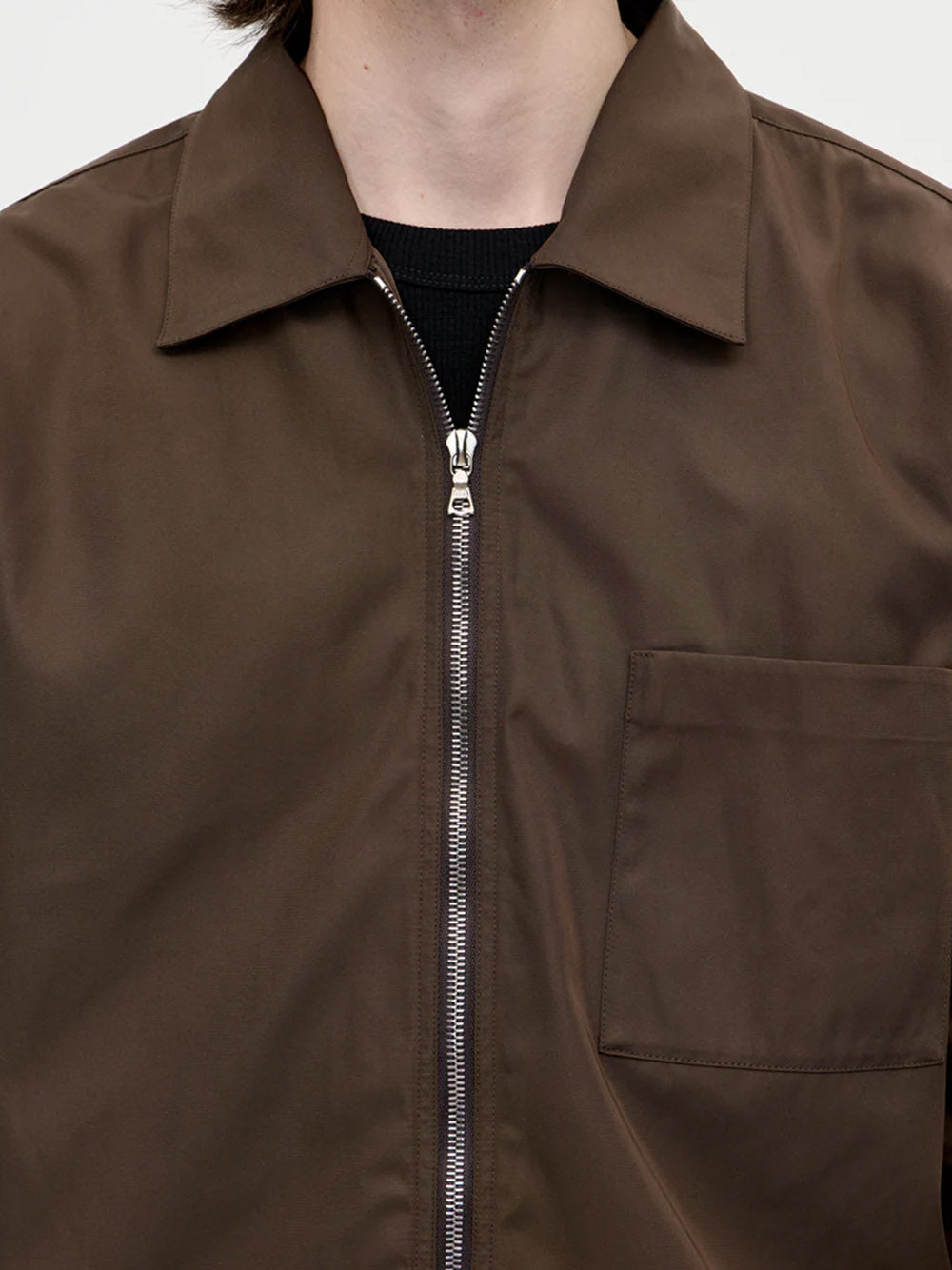 BERNER KUHL-Shrunk Zip Shirt Memory-