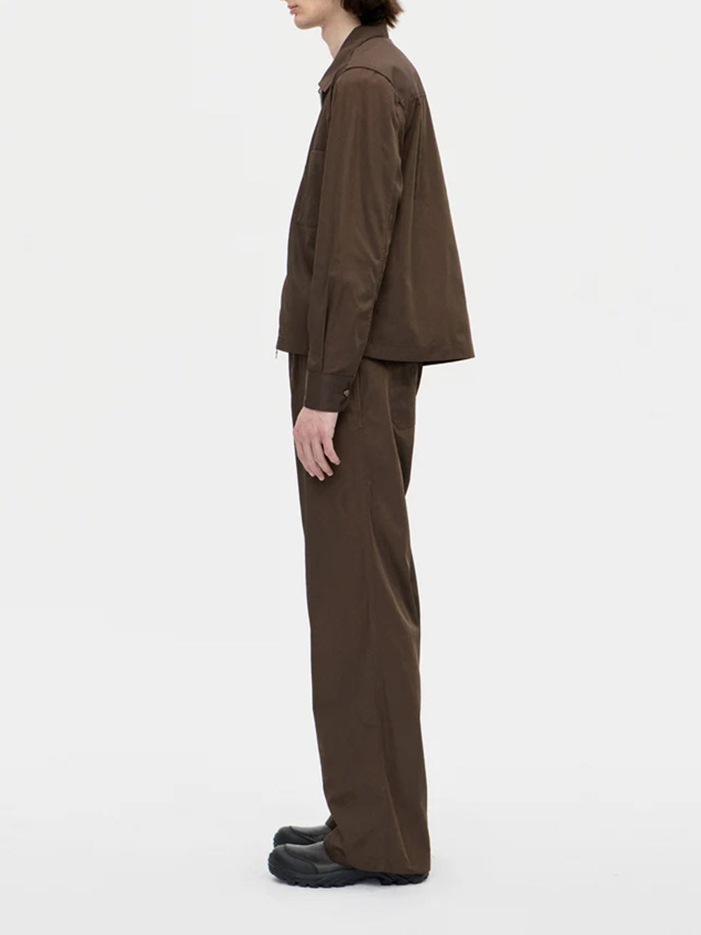 BERNER KUHL-Shrunk Zip Shirt Memory-