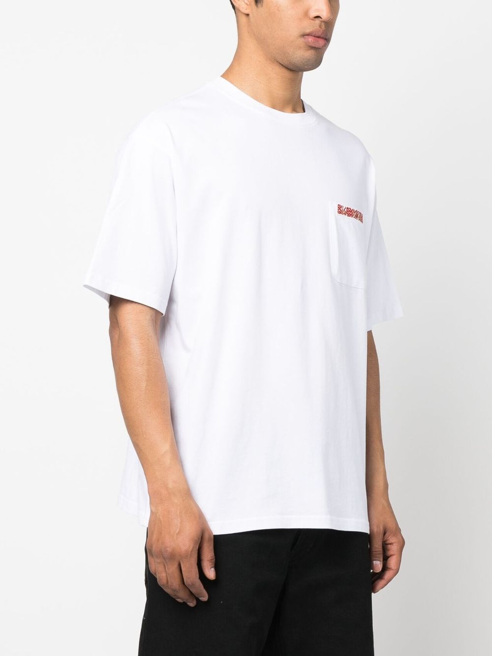 BLUEMARBLE-POCKET T-SHIRT WHITE-TS07 JE01DA23 WHITE