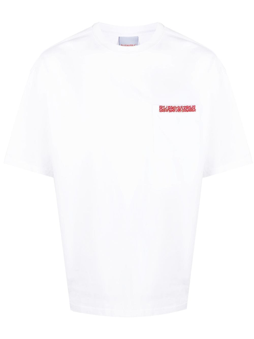 BLUEMARBLE-POCKET T-SHIRT WHITE-TS07 JE01DA23 WHITE