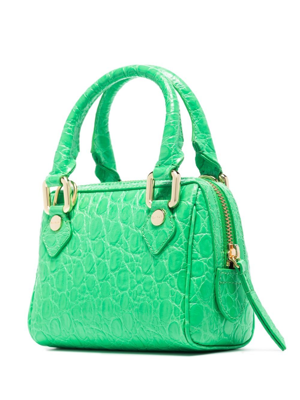 BY FAR-Dora Super Green Circular Croco Embossed Leather-22SSDORASPGCCESMA SPG