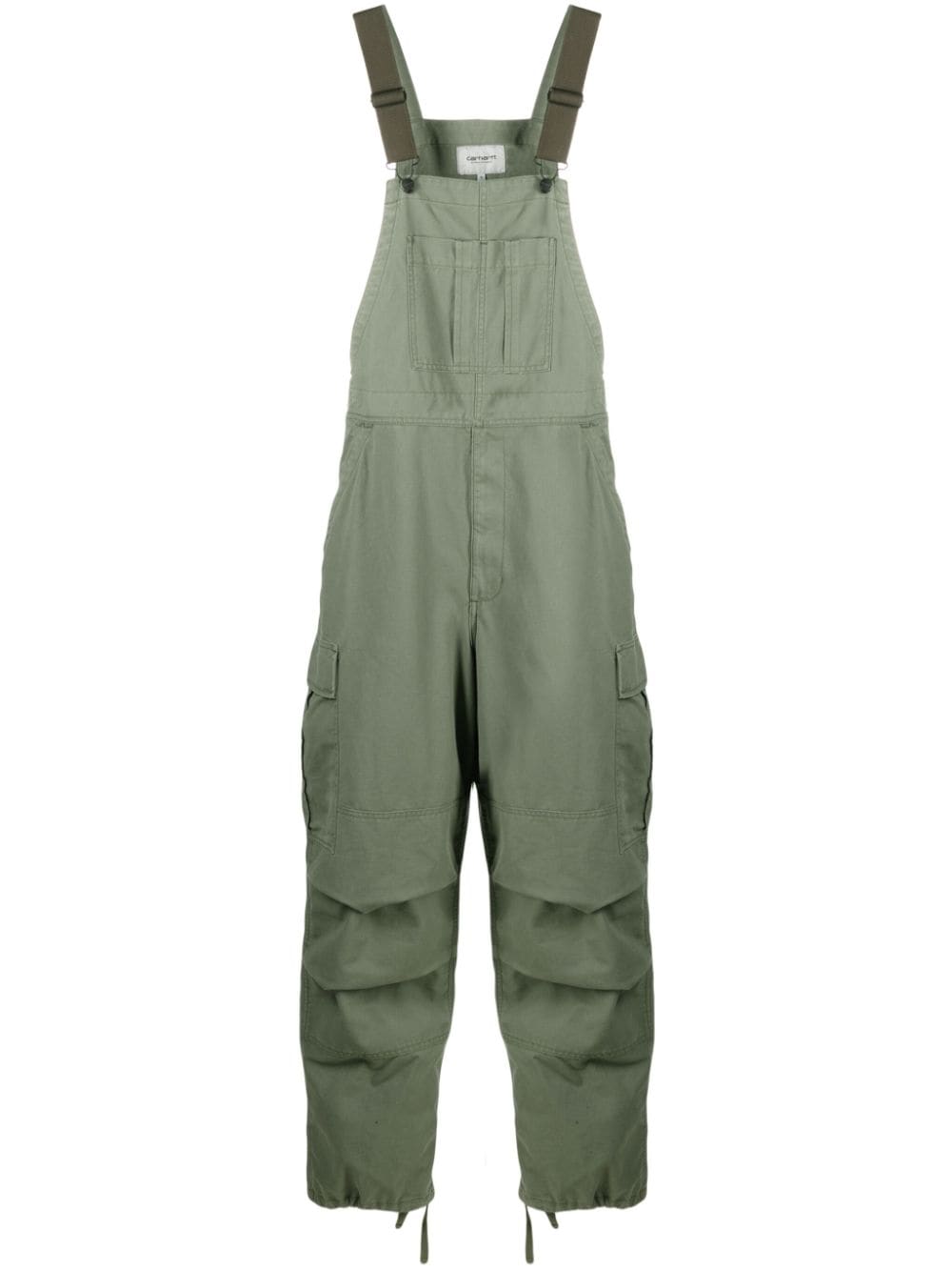 CARHARTT WIP-Cargo Bib Overall Cotton Marshall Canvas-