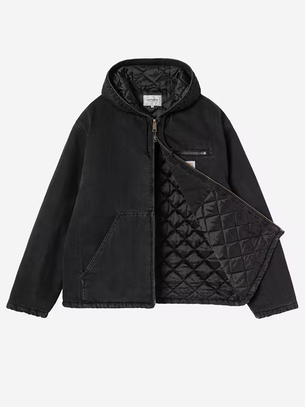 Carhartt WIP ブラックジャケット Lサイズ Carhartt WIP Jacket Cleveland (black)