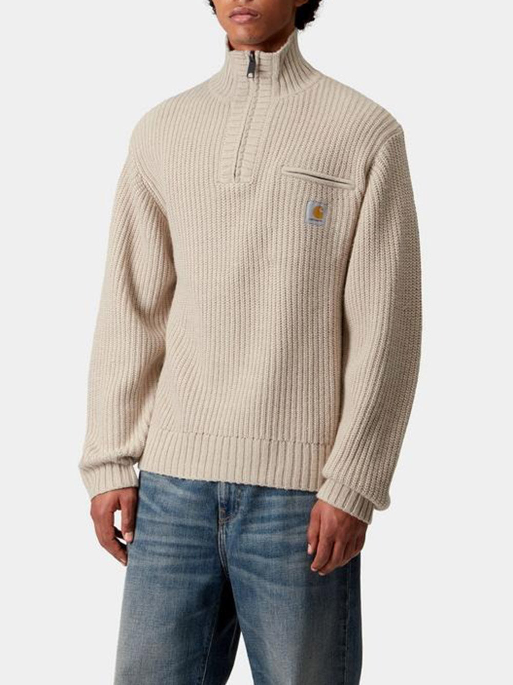 CARHARTT WIP-Detroit Half Zip Sweater-