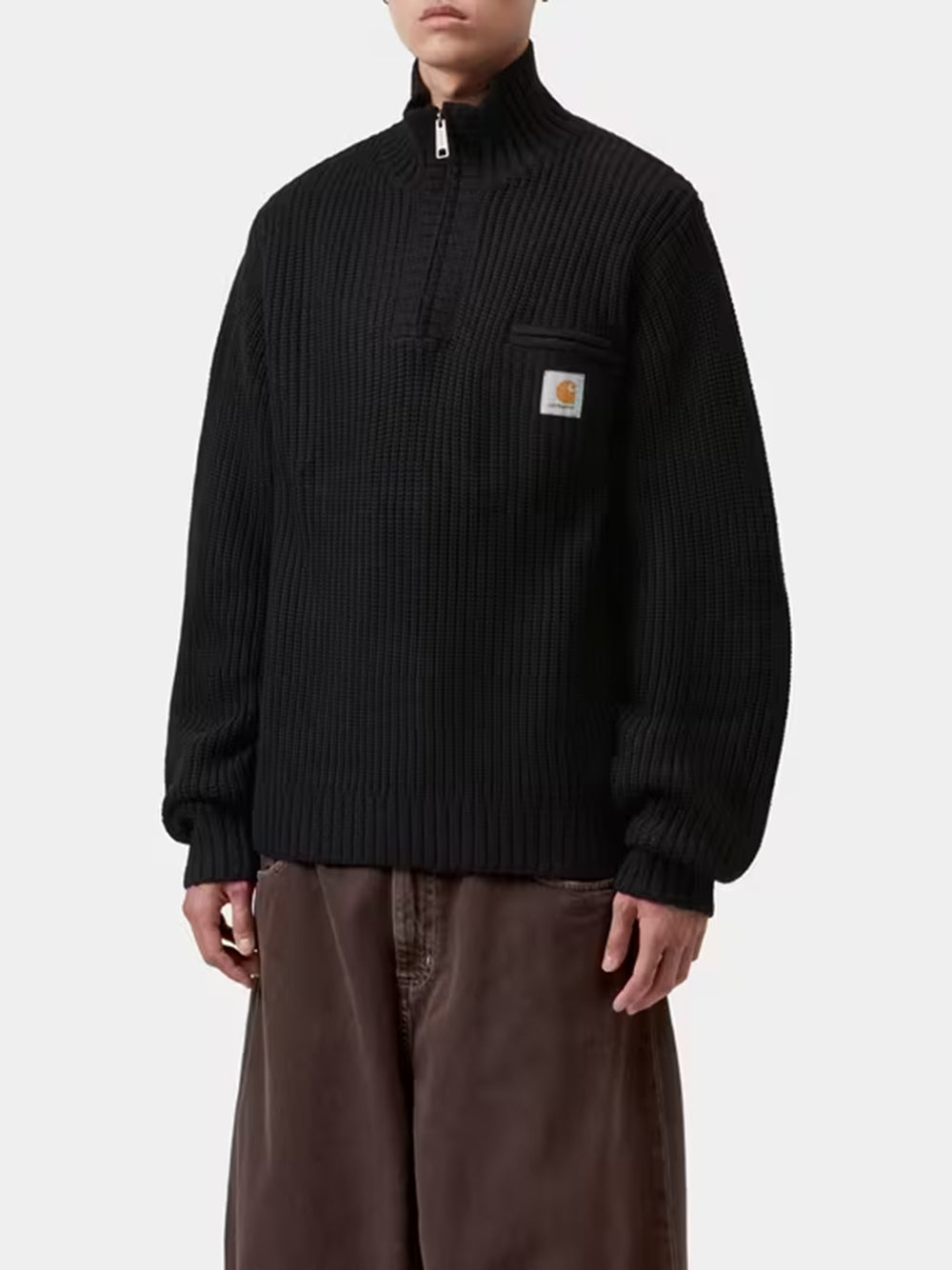 CARHARTT WIP-Detroit Half Zip Sweater-
