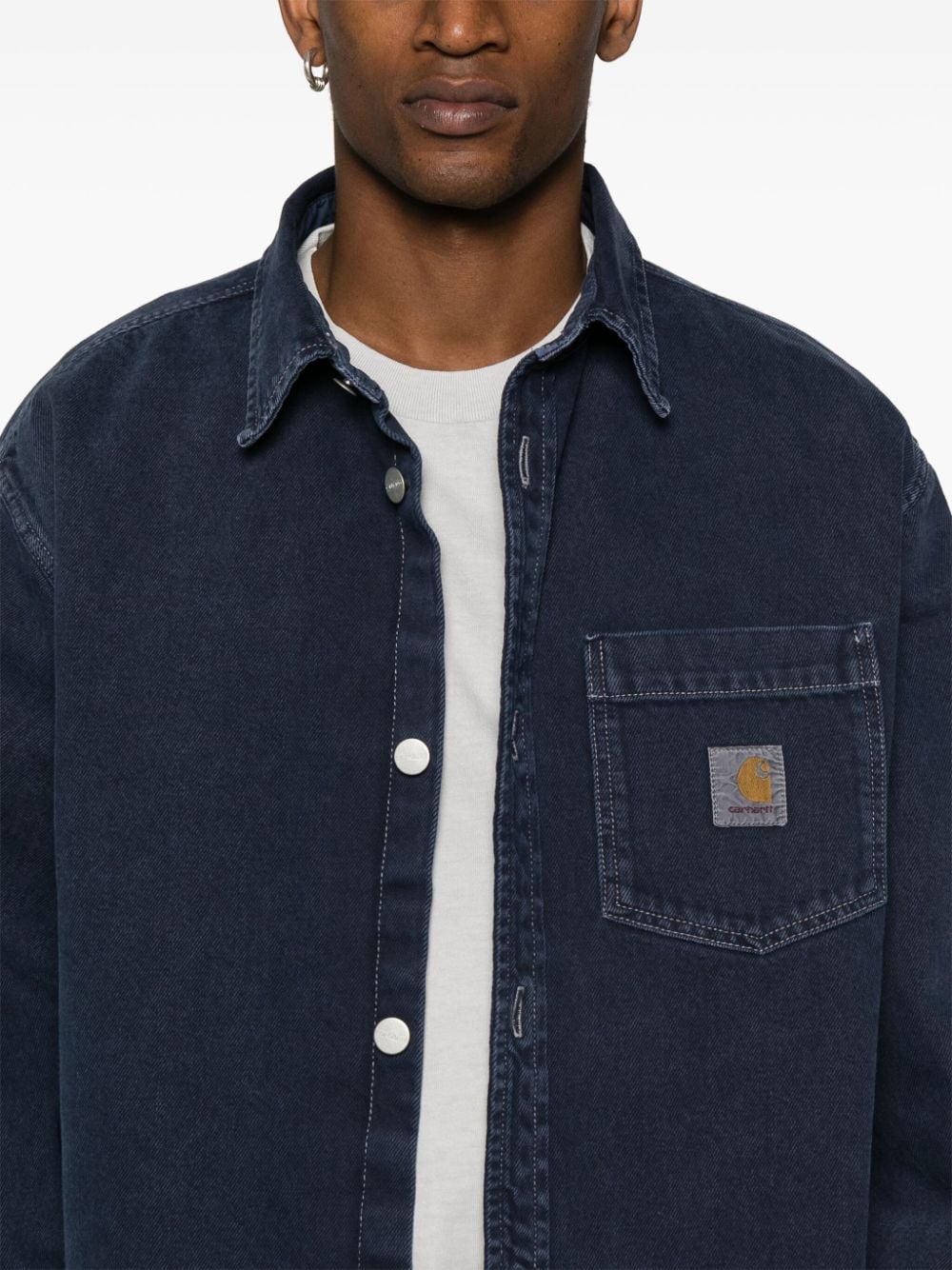 CARHARTT WIP-George Shirt Jac Smithfield-