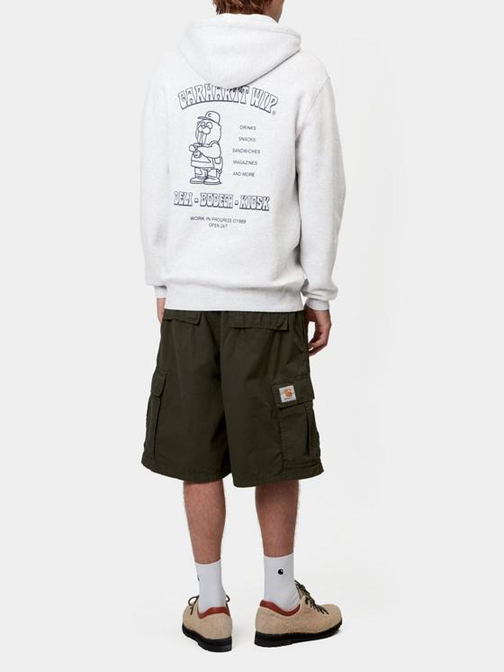 CARHARTT WIP-Hooded Sandwich Sweatshirt-