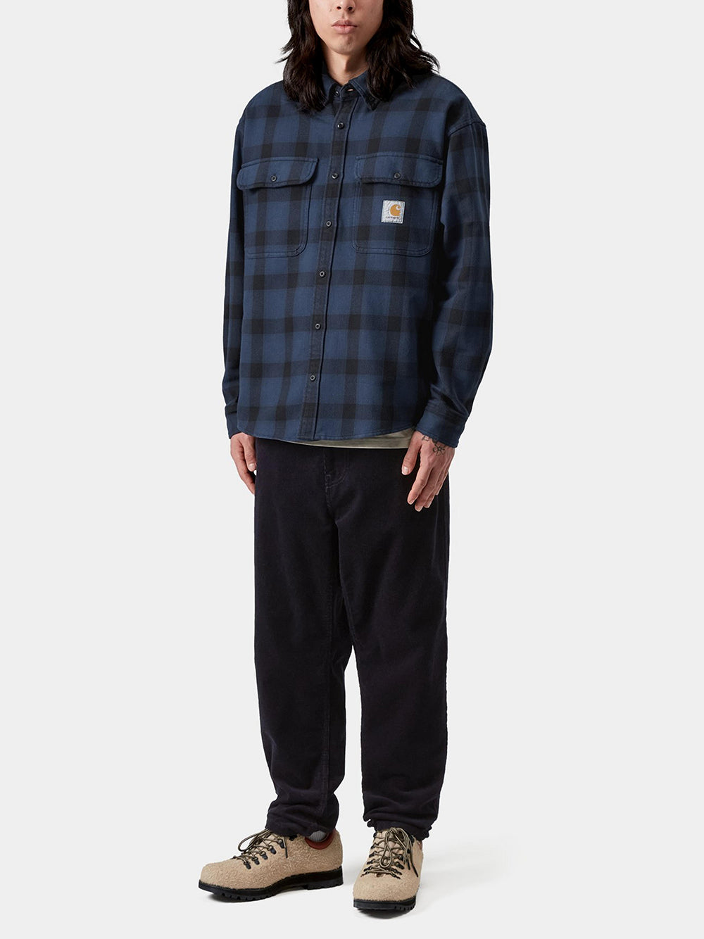 CARHARTT WIP-L/S Edmands Shirt-