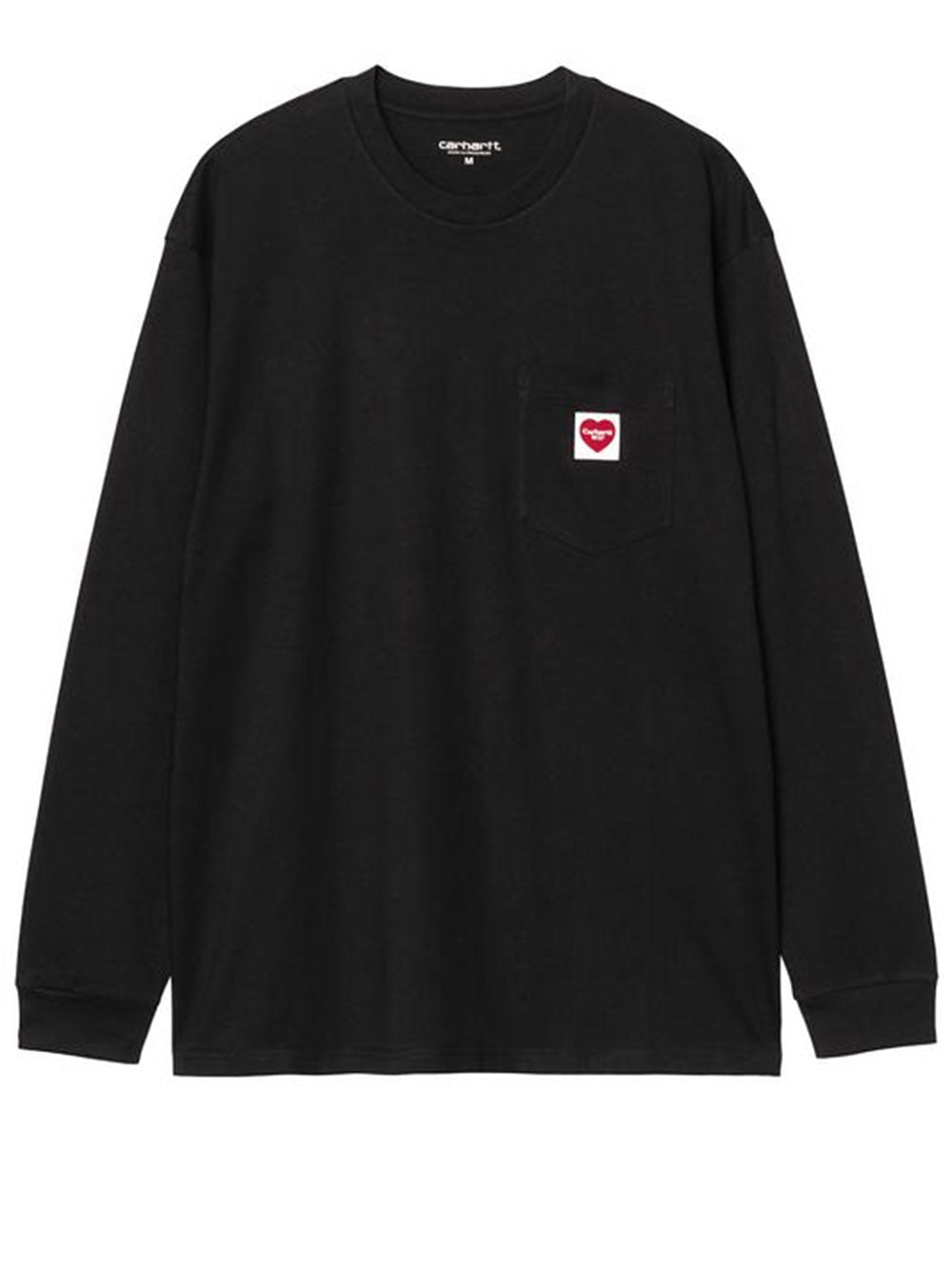 CARHARTT WIP-L/S Pocket Heart T-Shirt-