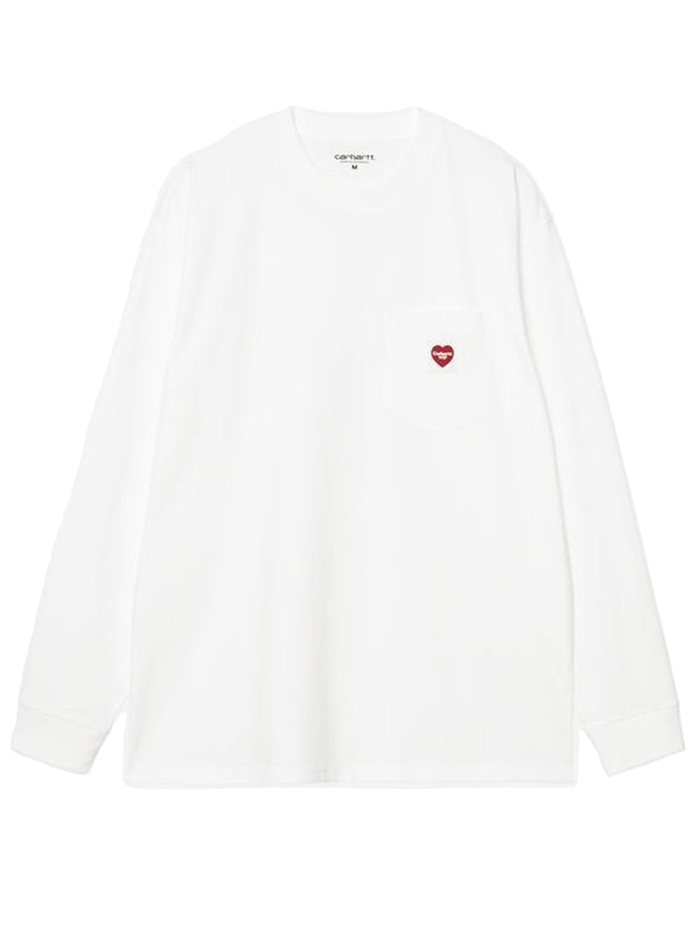 CARHARTT WIP-L/S Pocket Heart T-Shirt-