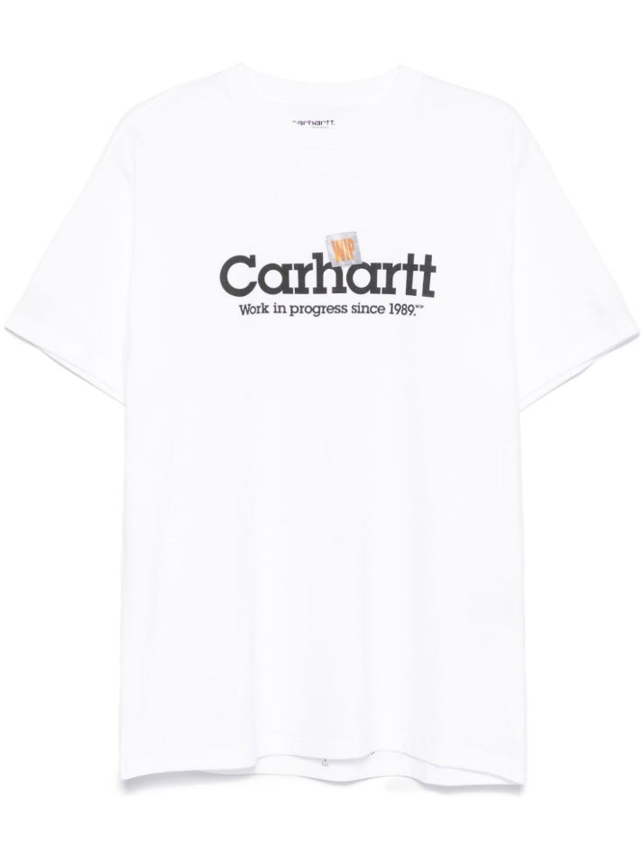 CARHARTT WIP-S/S Label Script T-Shirt-