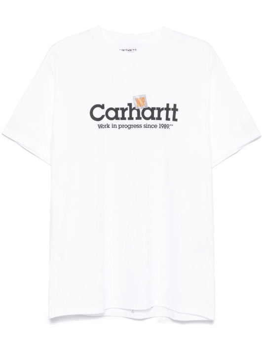 CARHARTT WIP-S/S Label Script T-Shirt-