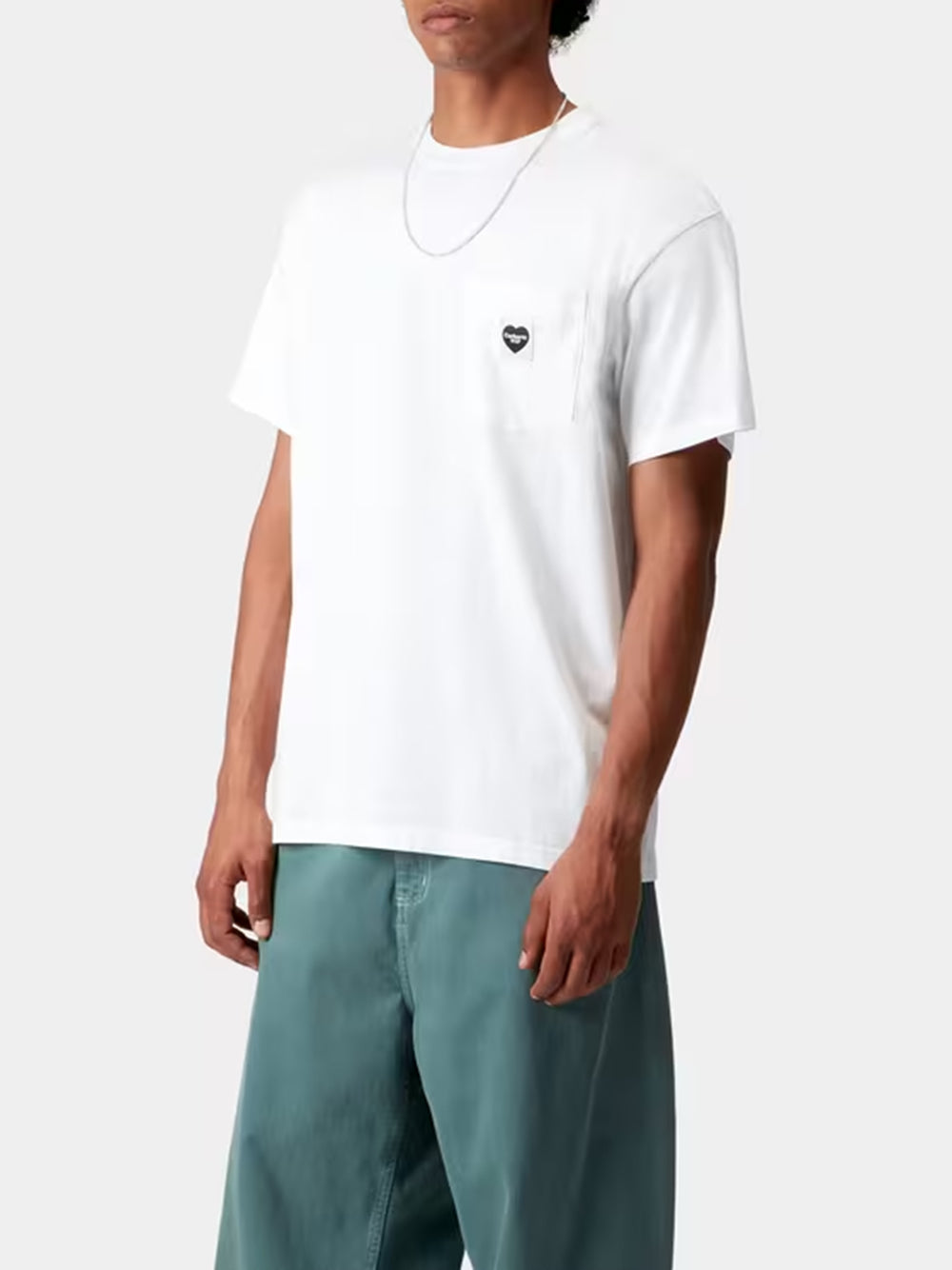 CARHARTT WIP-S/S Pocket Heart T-Shirt-