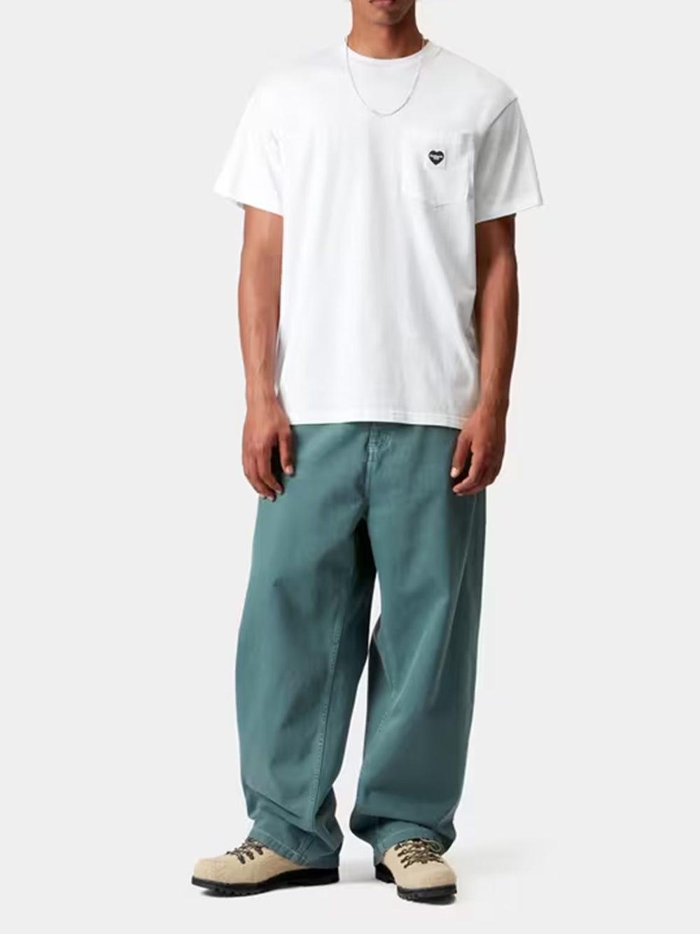 CARHARTT WIP-S/S Pocket Heart T-Shirt-