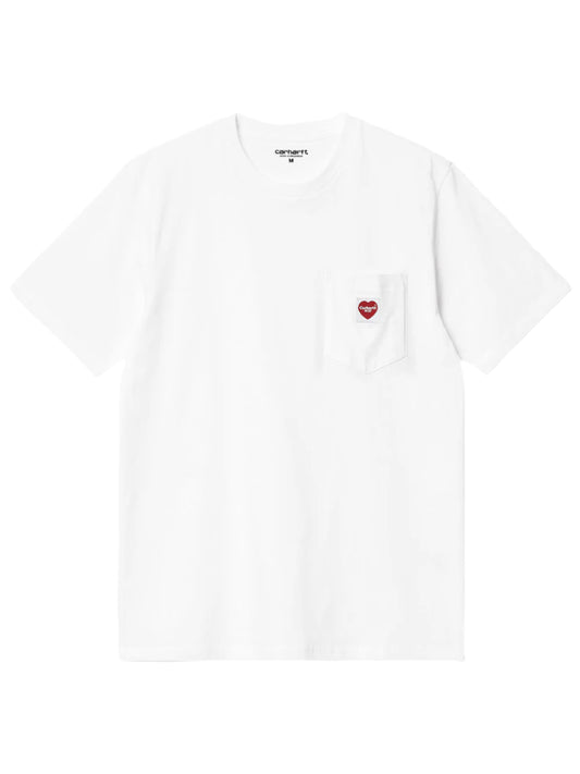 CARHARTT WIP-S/S Pocket Heart T-Shirt-