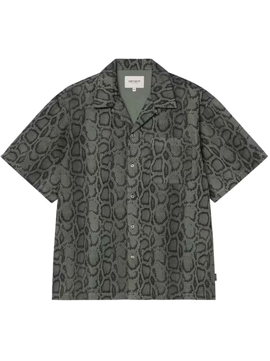 CARHARTT WIP-S/S Snake Camo Shirt-