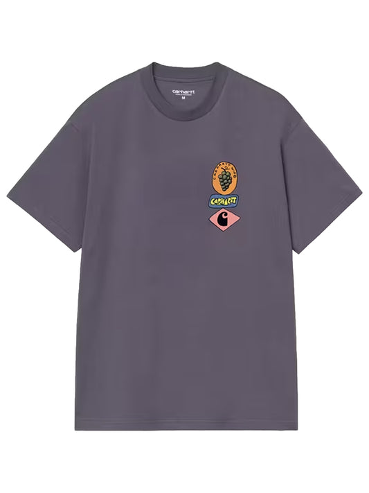 CARHARTT WIP-S/S Stacked Grapes T-Shirt-