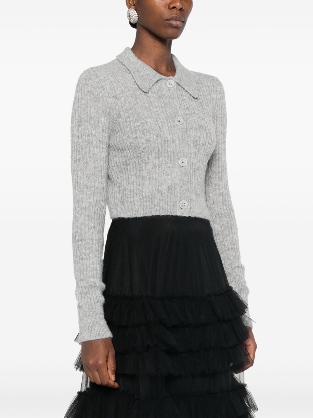 CECILIE BAHNSEN-JAQUELINE KNIT CARDIGAN-