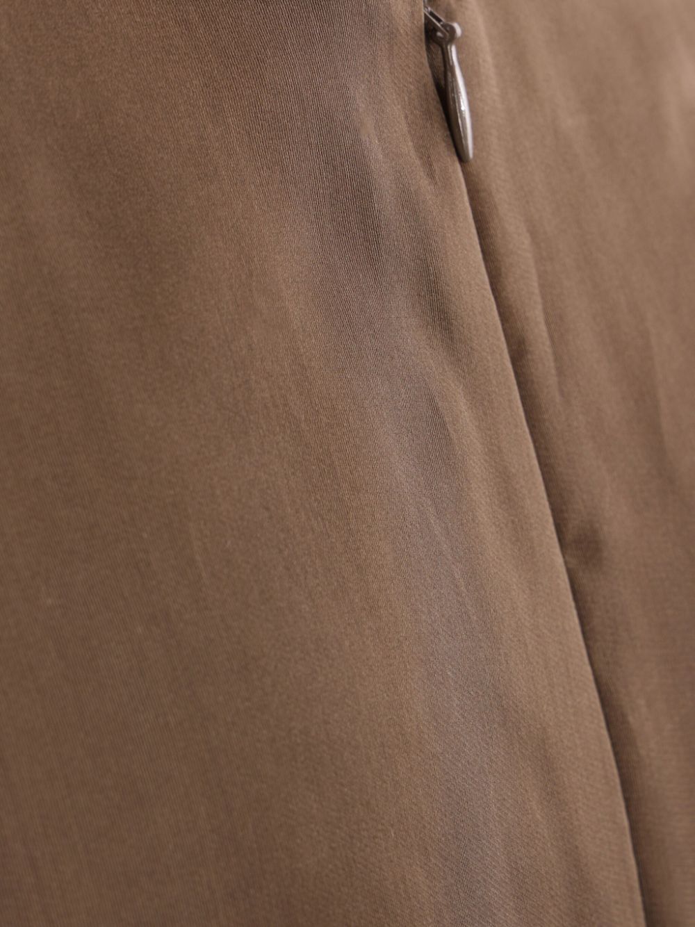 CECILIE BAHNSEN-OCEAN SKIRT SATIN ORGANZA BROWN-