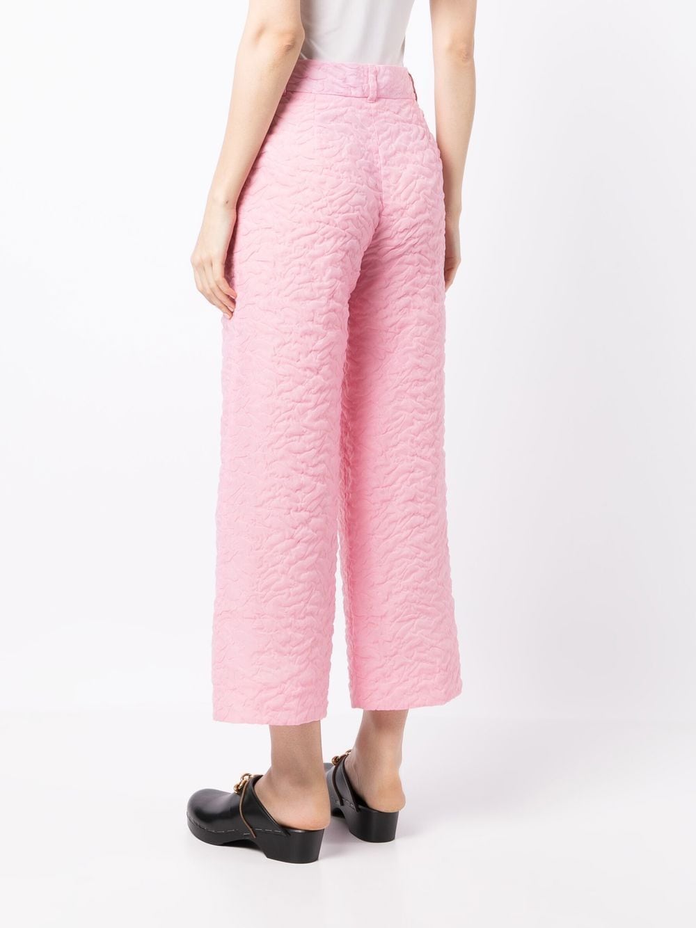 CECILIE BAHNSEN-STRAIGHT LEG TROUSERS-222RTW18001 JAYLEE TROUSERS SORBET PINK