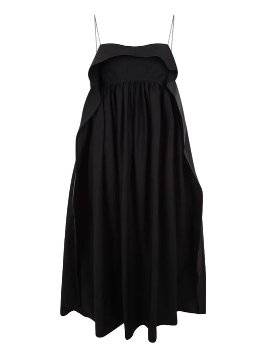 CECILIE BAHNSEN-SUSA DRESS COTTON BLACK-