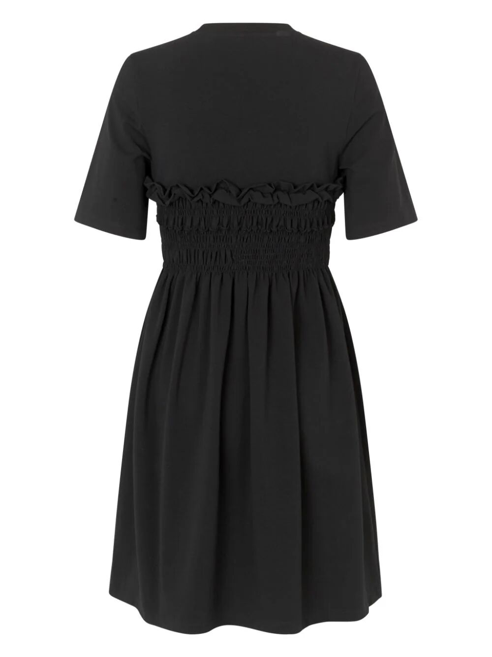 CECILIE BAHNSEN-VALENCIA DRESS JERSEY BLACK-24RTW10026 BLACK