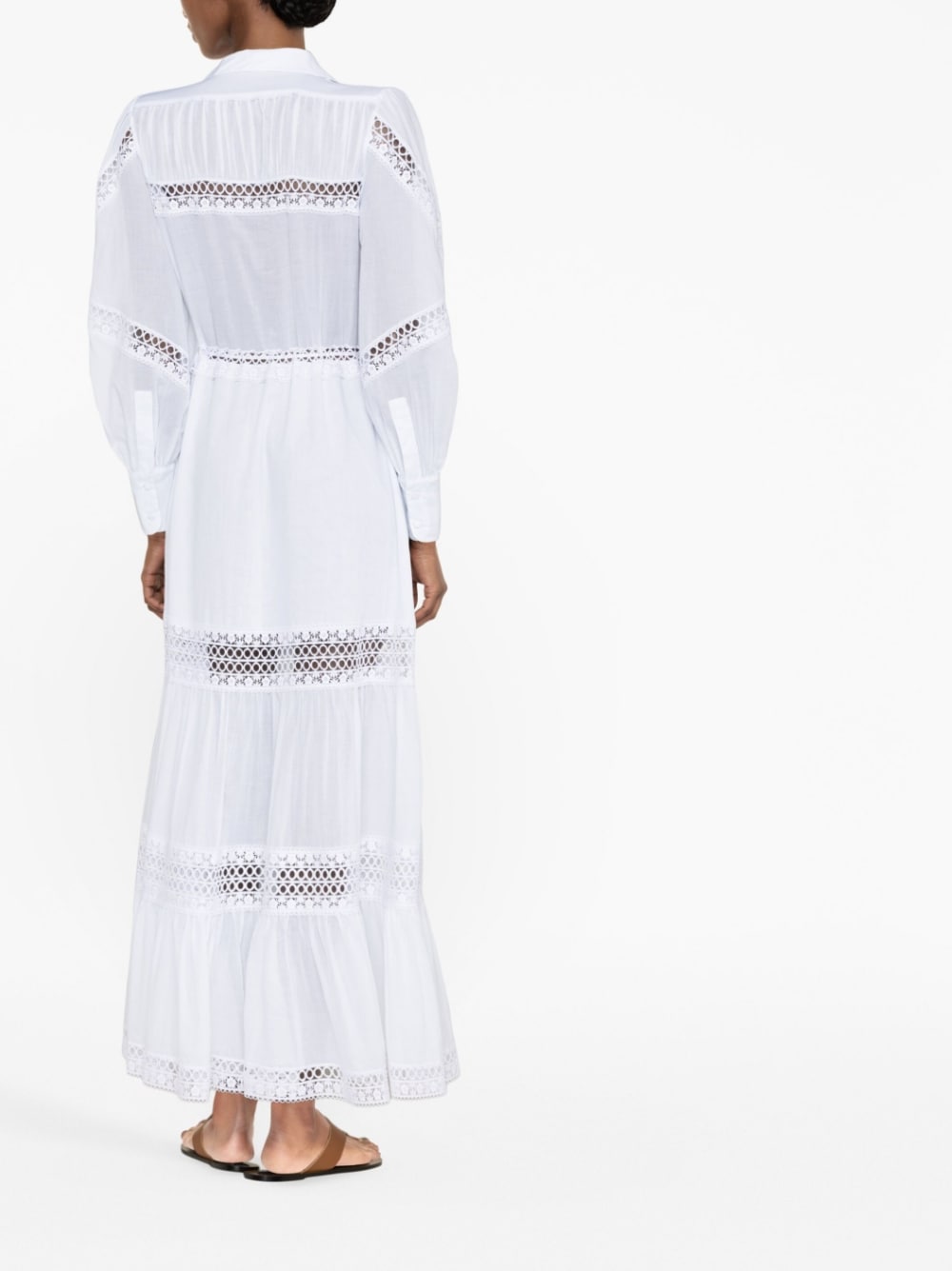 CHARO RUIZ-long dress ileana-231620 WHITE