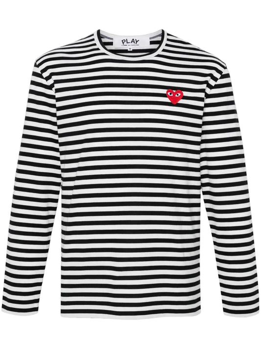 COMME DES GARÇONS PLAY-T-SHIRT-