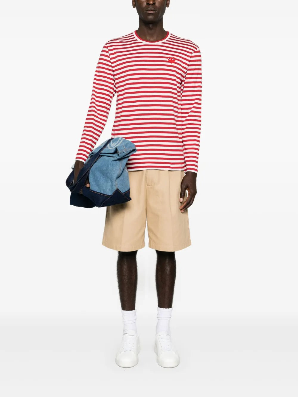 COMME DES GARÇONS PLAY-T-SHIRT-