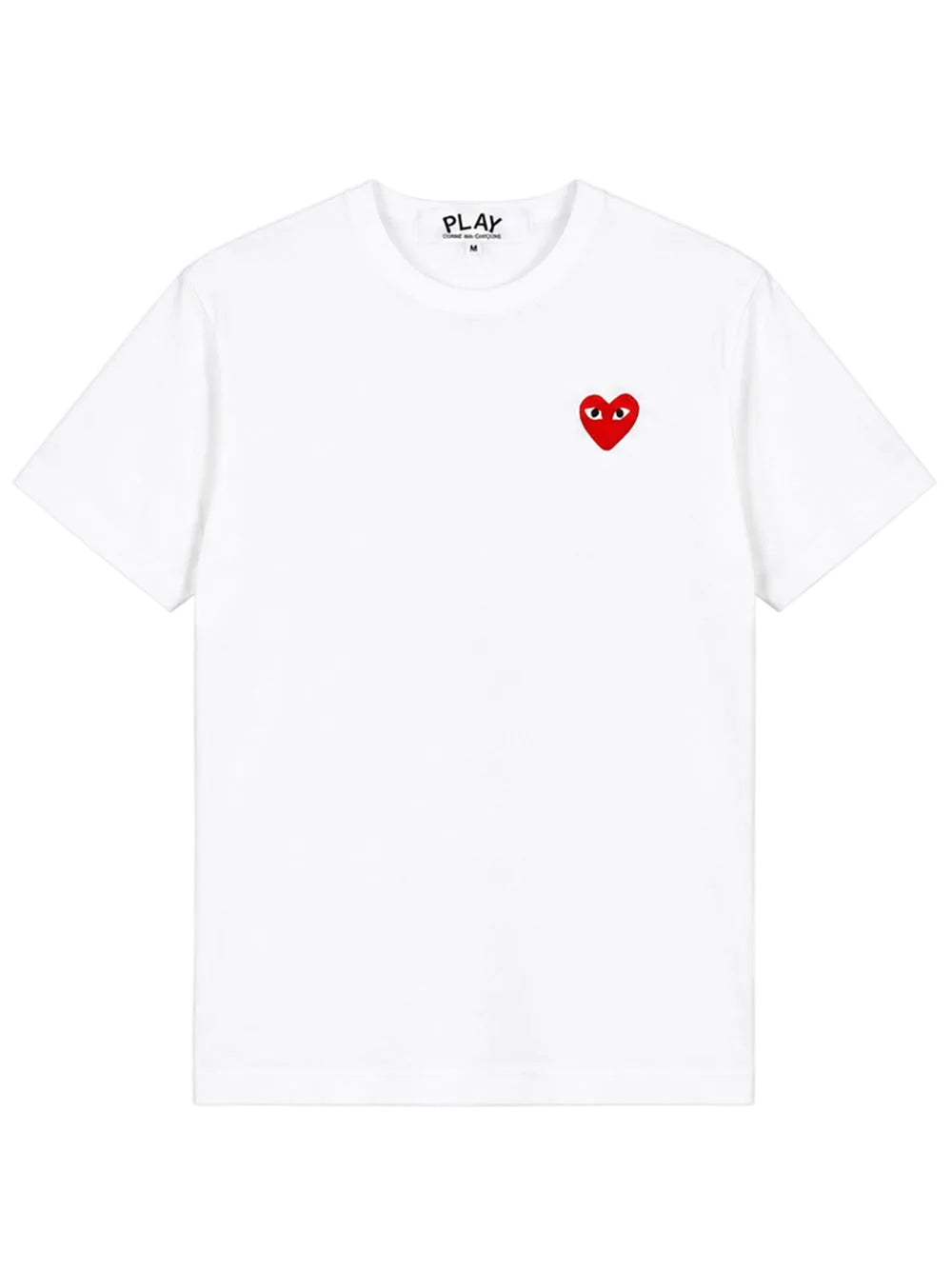 T-shirt with heart applique