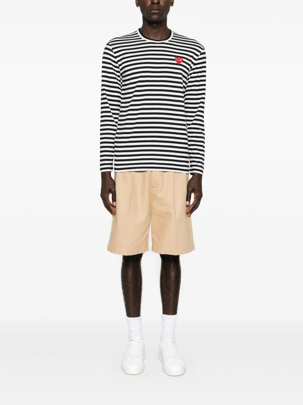 COMME DES GARÇONS PLAY-T-SHIRT-