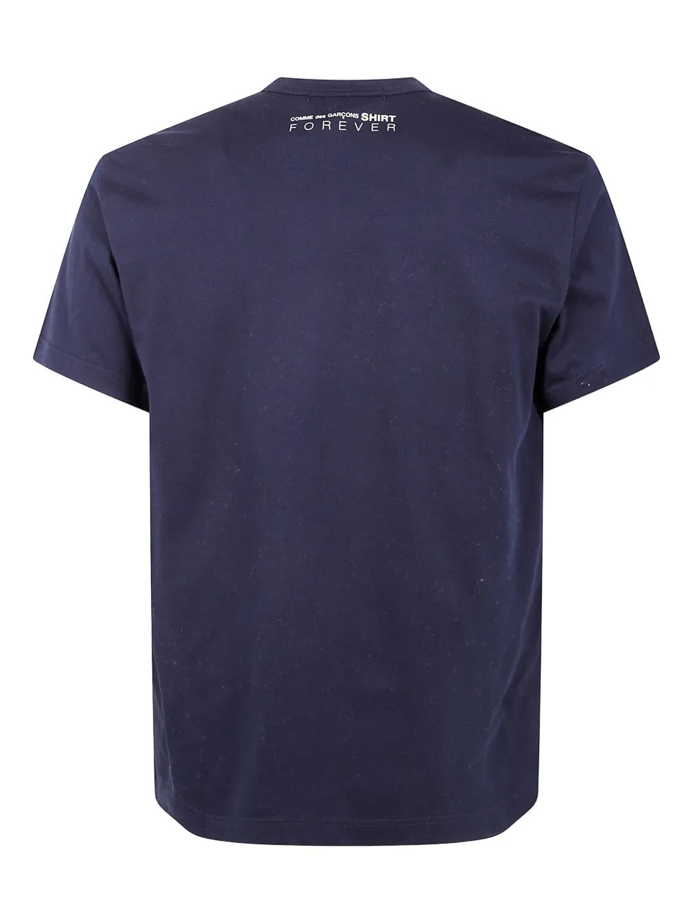 COMME DES GARÇONS SHIRT-back-logo cotton T-shirt-