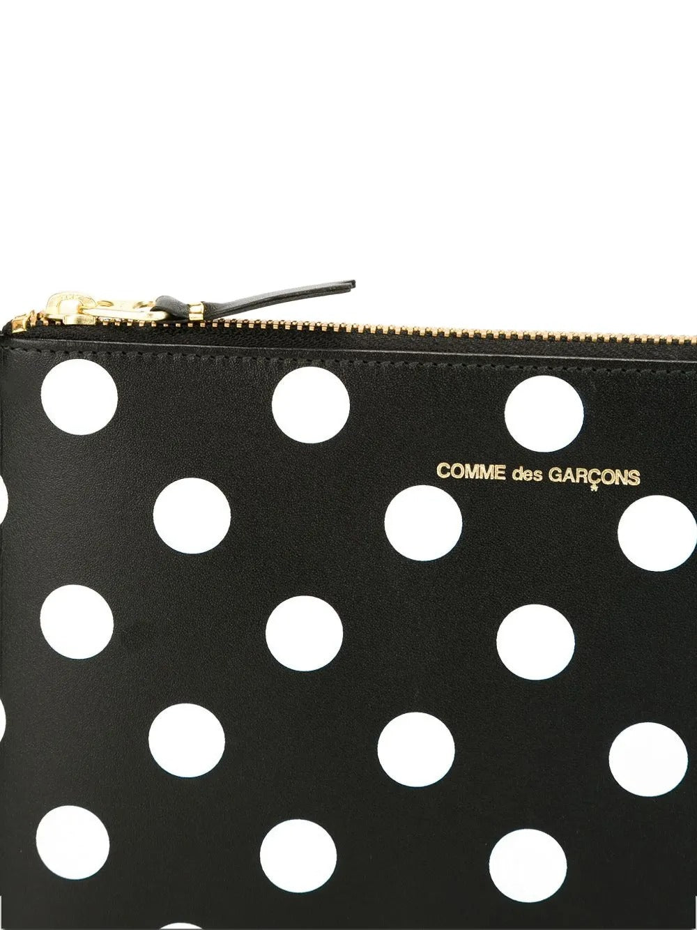 COMME DES GARÇONS WALLET-DOT LEATHER-