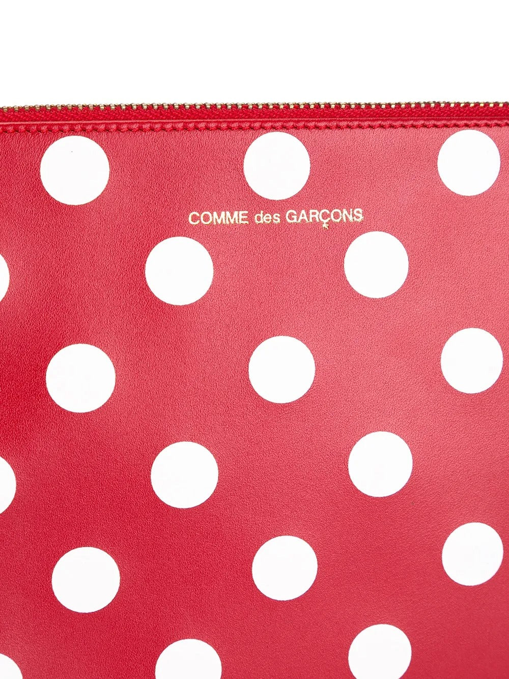 COMME DES GARÇONS WALLET-DOT LEATHER-