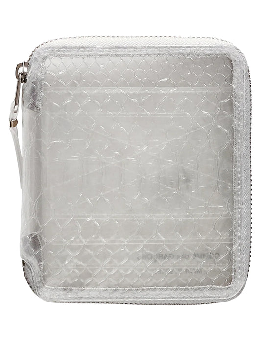 COMME DES GARÇONS WALLET-SNAKE TRANSPARENT-