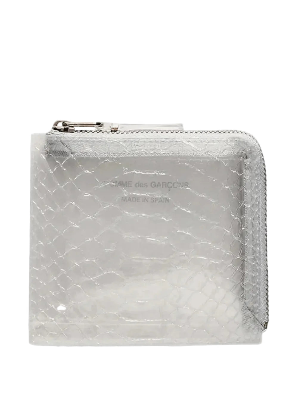 COMME DES GARÇONS WALLET-SNAKE TRANSPARENT-
