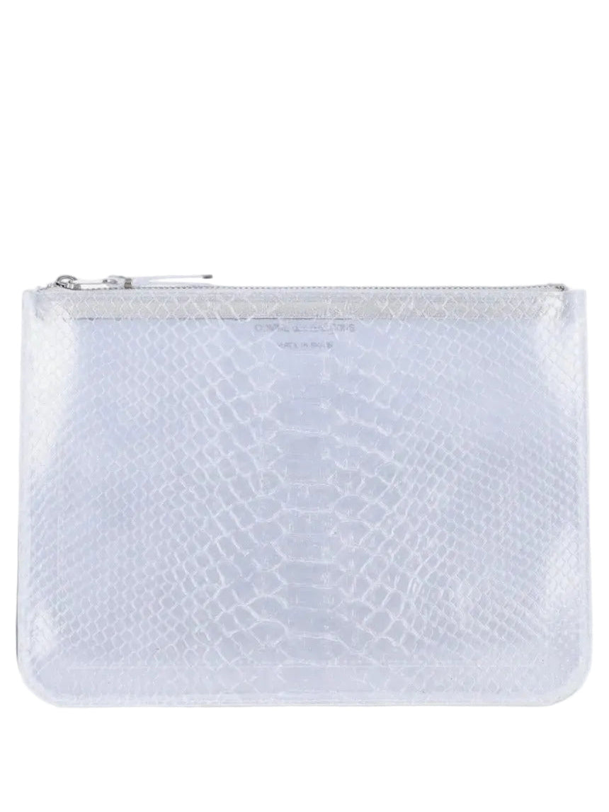 COMME DES GARÇONS WALLET-SNAKE TRANSPARENT-