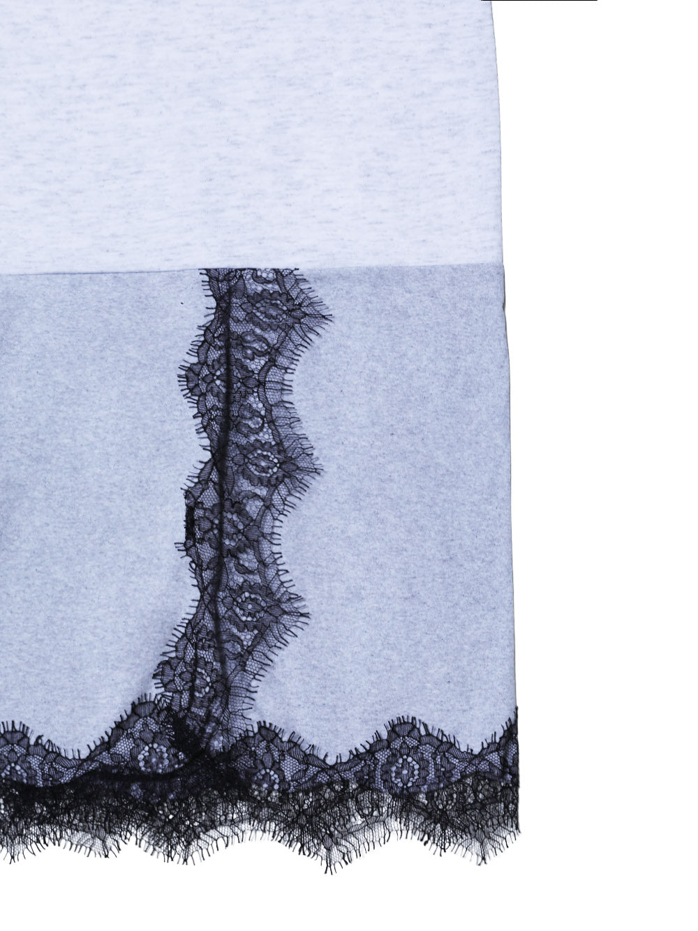 CONNER IVES-LACE MINI T-SHIRT DRESS-