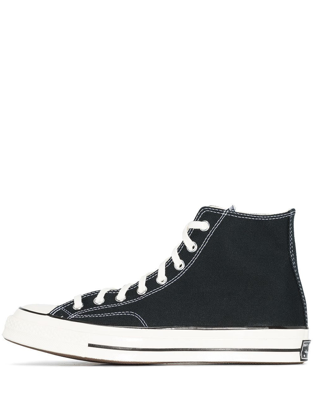 CONVERSE-CHUCK 70 CANVAS - BLACK/BLACK/EGRET-162050C 001