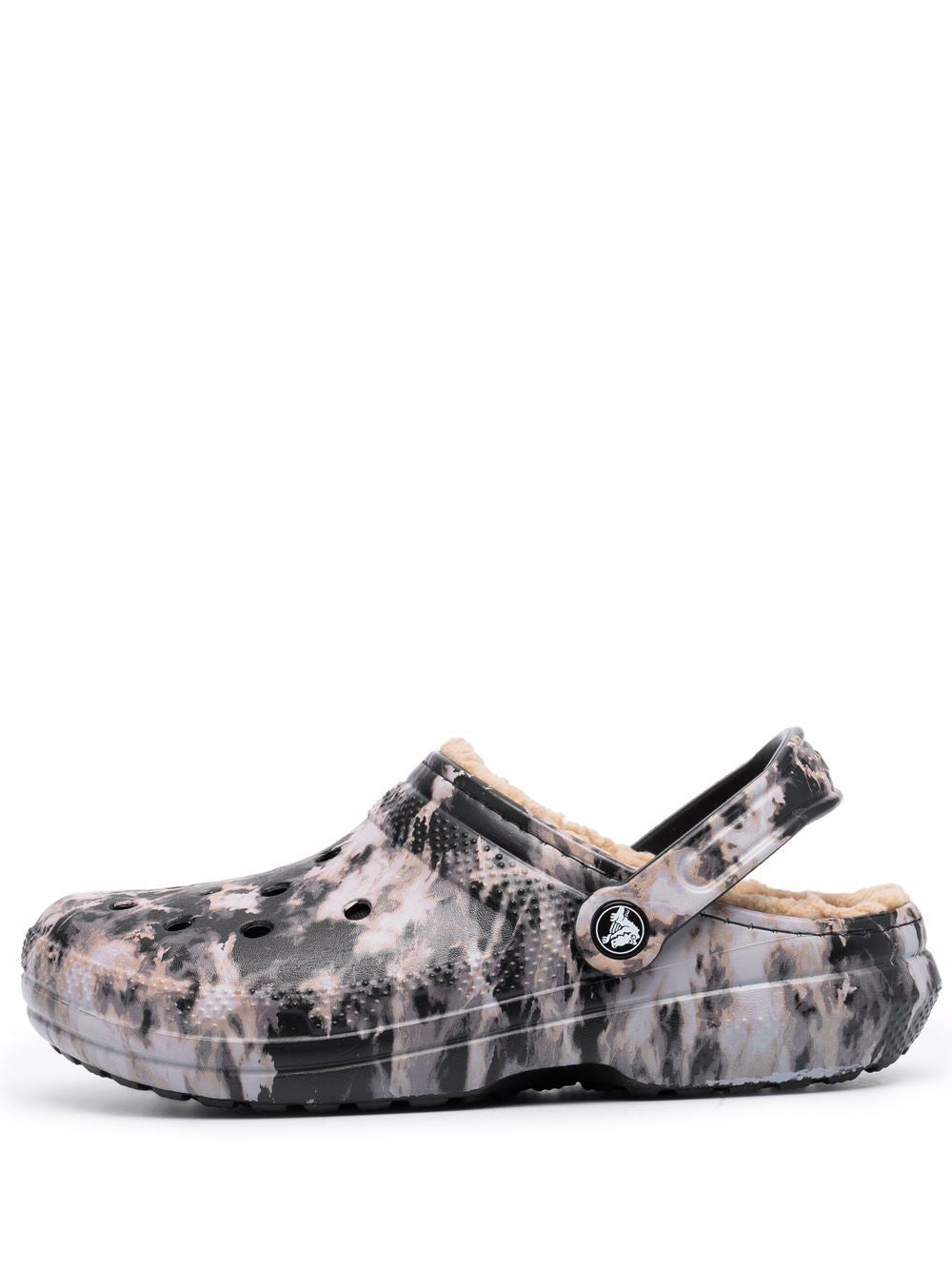 CROCS-Classic Lined Bleach Dye Clog-